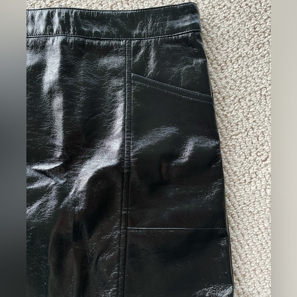 Forever 21 Leather Mini Skirt - Picture 3 of 6